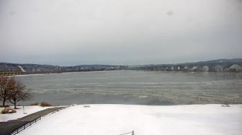 Weather camera view of John Wright Restaurant.