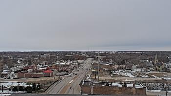 Weather camera view of Kankakee County Administration Building.