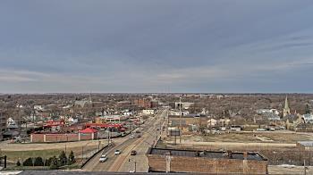 Weather camera view of Kankakee County Administration Building.