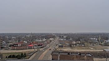 Weather camera view of Kankakee County Administration Building.