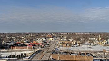 Weather camera view of Kankakee County Administration Building.