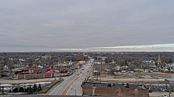 Weather camera view of Kankakee County Administration Building.