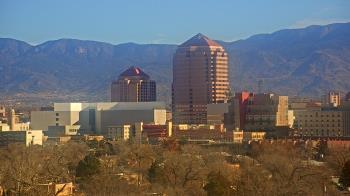 Weather camera view of KOB-TV.