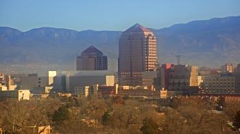 Weather camera view of KOB-TV.