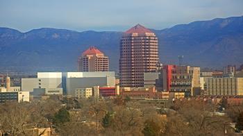 Weather camera view of KOB-TV.