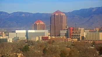 Weather camera view of KOB-TV.