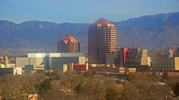 Weather camera view of KOB-TV.