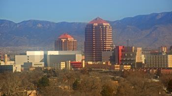 Weather camera view of KOB-TV.