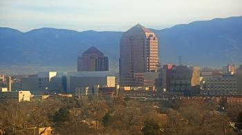 Weather camera view of KOB-TV.