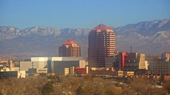 Weather camera view of KOB-TV.