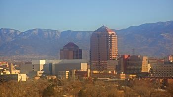 Weather camera view of KOB-TV.