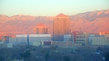 Weather camera view of KOB-TV.