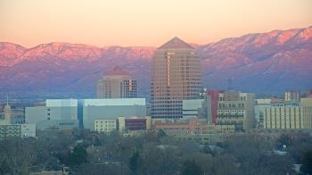 Weather camera view of KOB-TV.