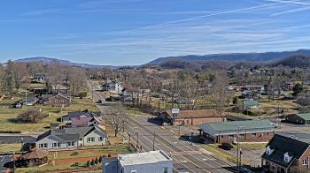 Weather camera view of Russell County Courthouse.