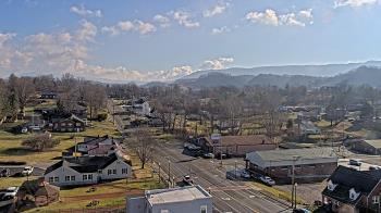 Weather camera view of Russell County Courthouse.