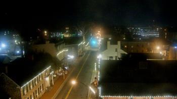 Weather camera view of Town of Leesburg.
