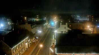 Weather camera view of Town of Leesburg.