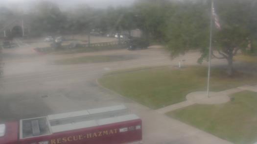 Weather camera view of City of League City Fire Station 4.