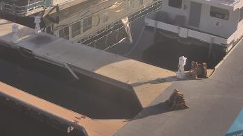 Weather camera view of Lake Powell Resorts and Marinas - Wahweap Marina.
