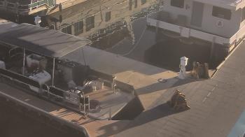 Weather camera view of Lake Powell Resorts and Marinas - Wahweap Marina.