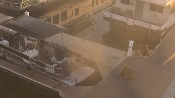 Weather camera view of Lake Powell Resorts and Marinas - Wahweap Marina.