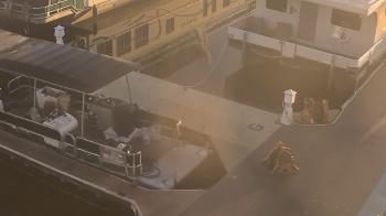 Weather camera view of Lake Powell Resorts and Marinas - Wahweap Marina.