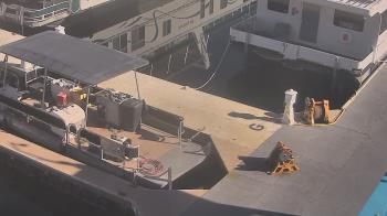 Weather camera view of Lake Powell Resorts and Marinas - Wahweap Marina.