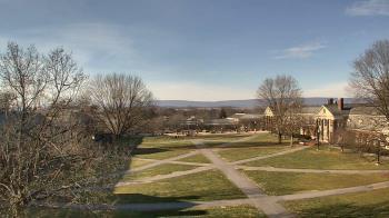 Weather camera view of Bucknell University.