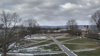Weather camera view of Bucknell University.