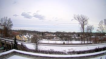 Weather camera view of Madison Public Safety Building.