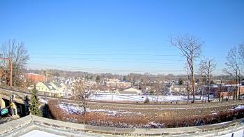 Weather camera view of Madison Public Safety Building.