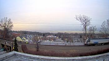 Weather camera view of Madison Public Safety Building.