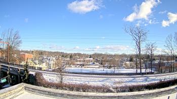 Weather camera view of Madison Public Safety Building.
