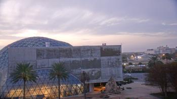 Weather camera view of Mahaffey Theater.