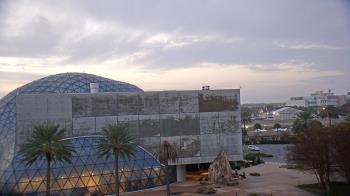 Weather camera view of Mahaffey Theater.