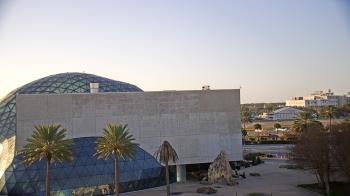Weather camera view of Mahaffey Theater.