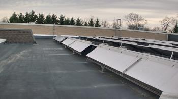 Weather camera view of Langley School.