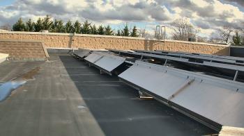 Weather camera view of Langley School.