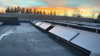 Weather camera view of Langley School.