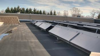 Weather camera view of Langley School.