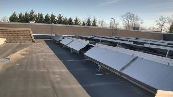 Weather camera view of Langley School.