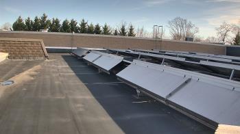 Weather camera view of Langley School.