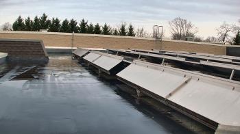 Weather camera view of Langley School.