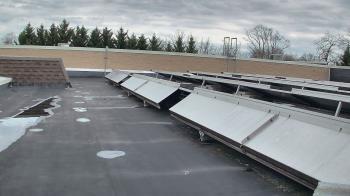 Weather camera view of Langley School.