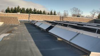 Weather camera view of Langley School.