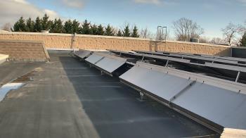 Weather camera view of Langley School.