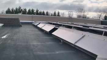 Weather camera view of Langley School.