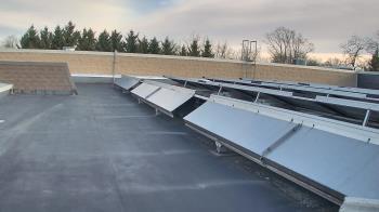 Weather camera view of Langley School.