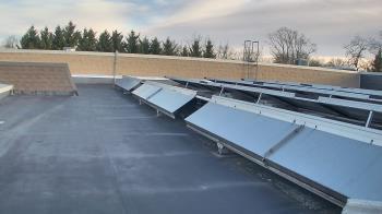 Weather camera view of Langley School.