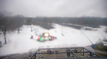 Weather camera view of Powder Ridge Ski Resort.